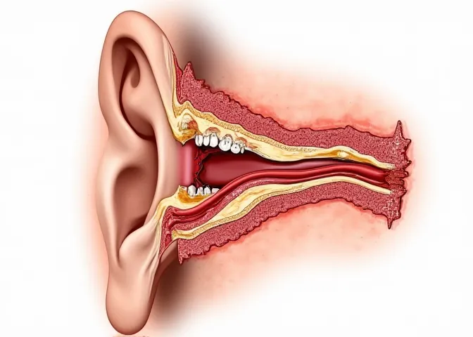 ثقب طبلة الأذن