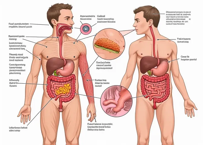 Lebensmittelvergiftung und Gastroenteritis