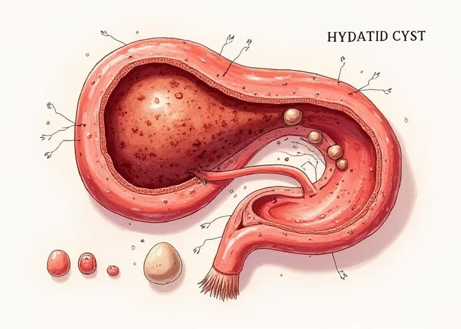 Hydatid-Zysten-Krankheit