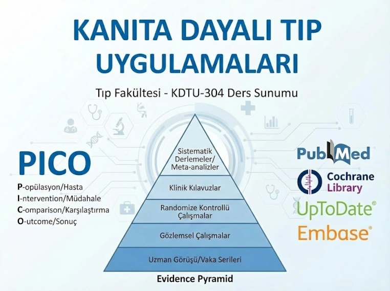 Dönem 3, Kurul 4: Kanıta dayalı tıp uygulamaları (Online)