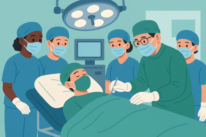 تدريب قسم الجراحة العامة