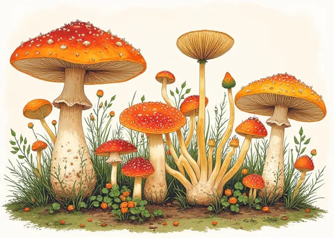 Grundlegende Eigenschaften der Pilze