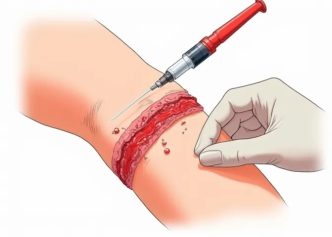 Verwendung einer subkutanen Injektion und eines Adrenalin-Autoinjektors