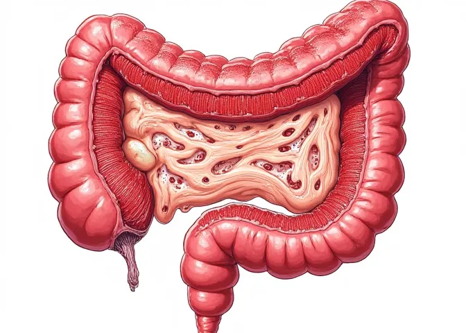 أنسجة الأمعاء الغليظة