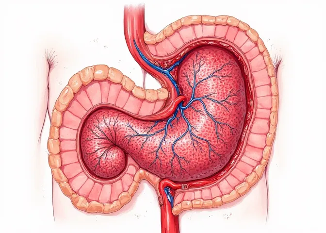 أنسجة المعدة