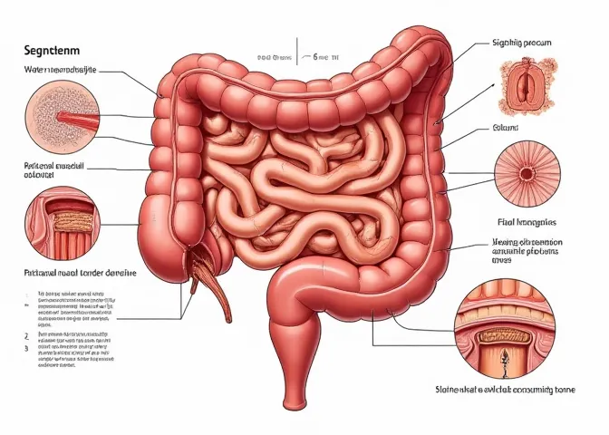 فسيولوجيا الأمعاء الغليظة والتغوط