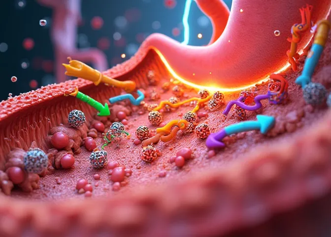 هضم وامتصاص البروتينات