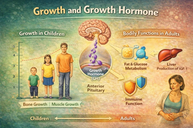 هرمون النمو والنمو