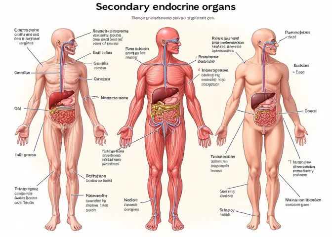 أعضاء الغدد الصماء الثانوية
