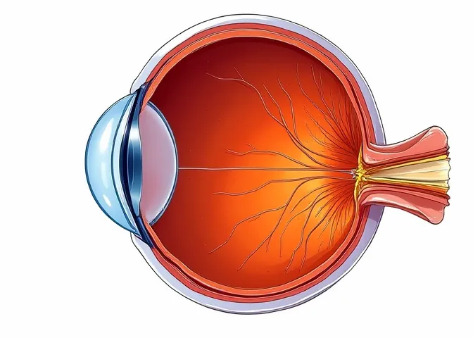 تشريح العين