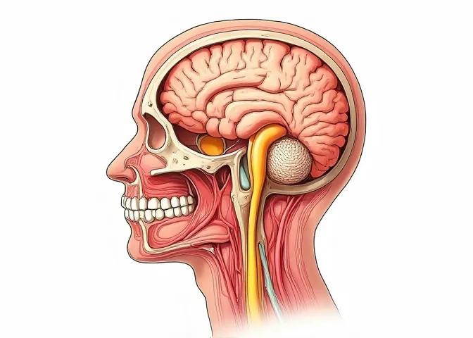 الأعصاب القحفية من الأول إلى السادس