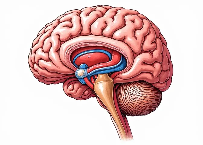 الأوعية الدموية في الجهاز العصبي المركزي