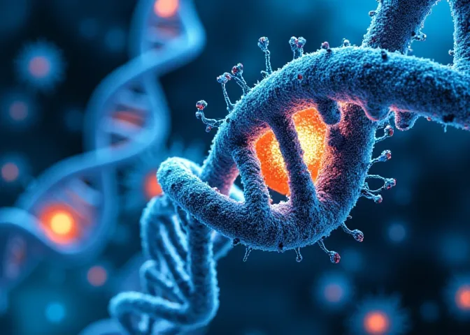 آثار الإشعاع المؤين على الحمض النووي والخلايا