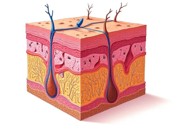 أنسجة الجلد والمرفقات
