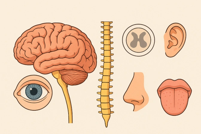 Zentralnervensystem und Sinne