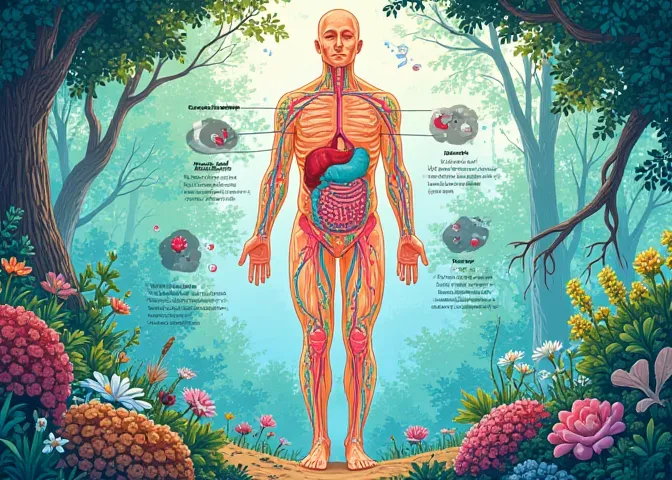 النباتات الميكروبية الطبيعية في جسم الإنسان