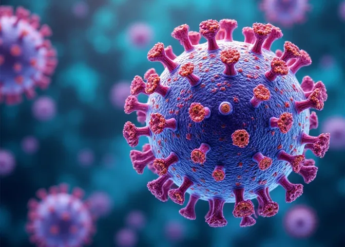 البنية الفيروسية والدورة التكاثرية