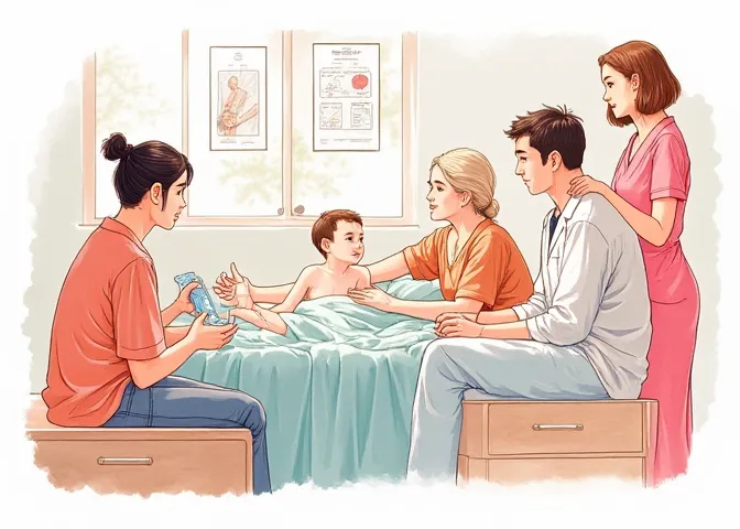 Ansatz für fieberhafte Patienten