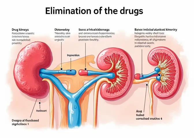 Eliminierung der Medikamente