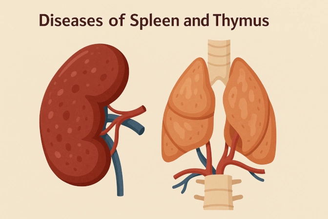 Erkrankungen der Milz und der Thymusdrüse
