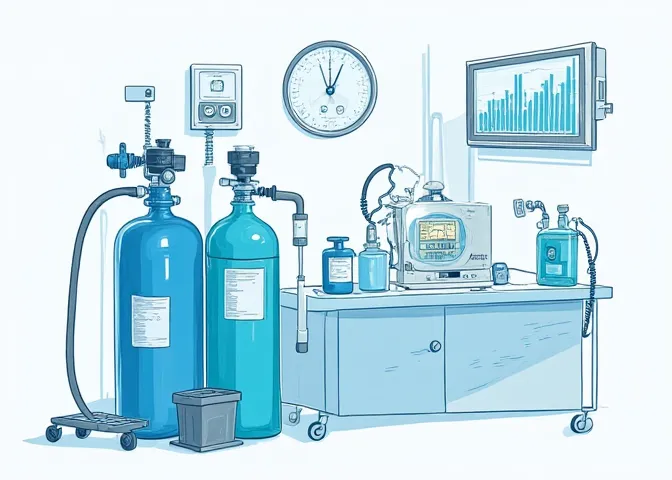 Sauerstoff und andere therapeutische Gase