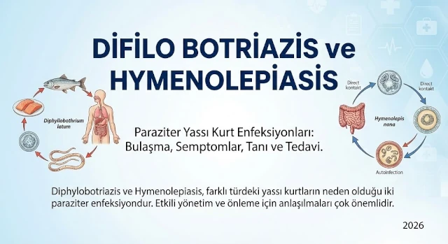 Diphylobotriazis Hymenolepiazis