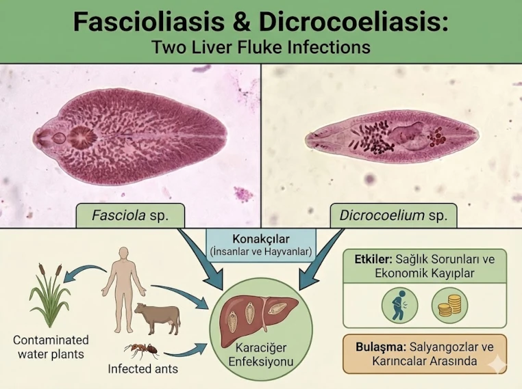 Fascioliasis Dicrocoeliasis