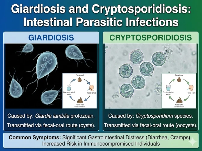Giardiose Kryptosporidiose