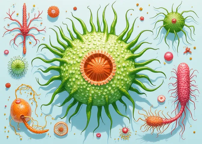 Andere Amöben und freie pathogene Amöben