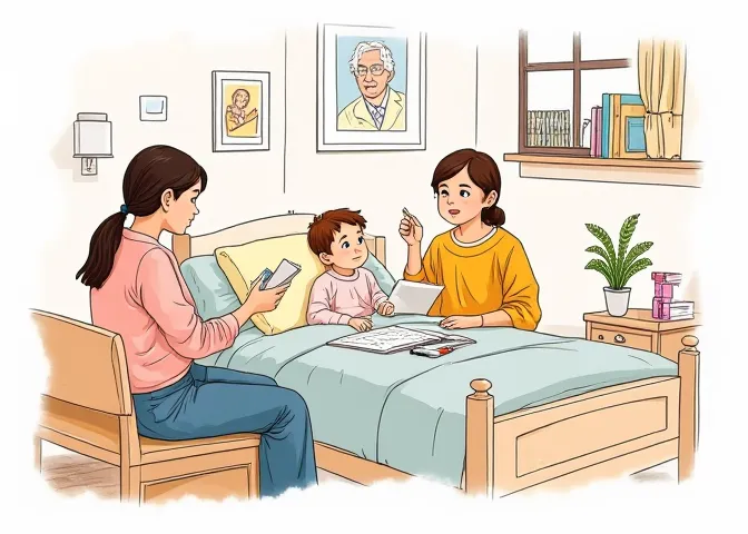 Annäherung an das Kind mit Anfällen