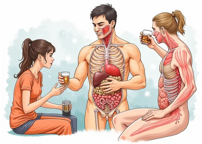 Probleme und Notfälle im Zusammenhang mit dem Konsum alkoholischer Substanzen