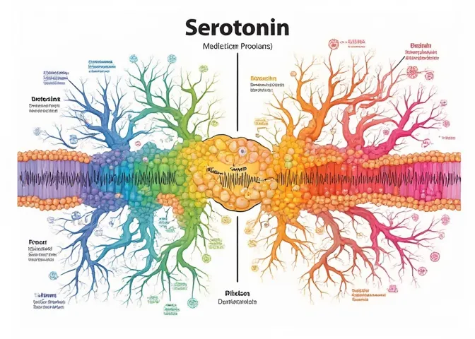 Serotonin und Dopamin