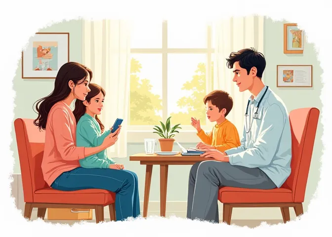 Kinderpatient und Kommunikation