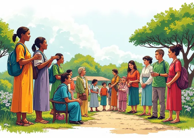 Gewährleistung der Beteiligung der Gemeinschaft an Gesundheitsdiensten