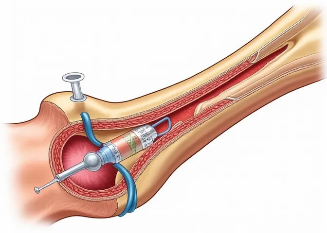 Fähigkeit zur Durchführung intraossärer Eingriffe